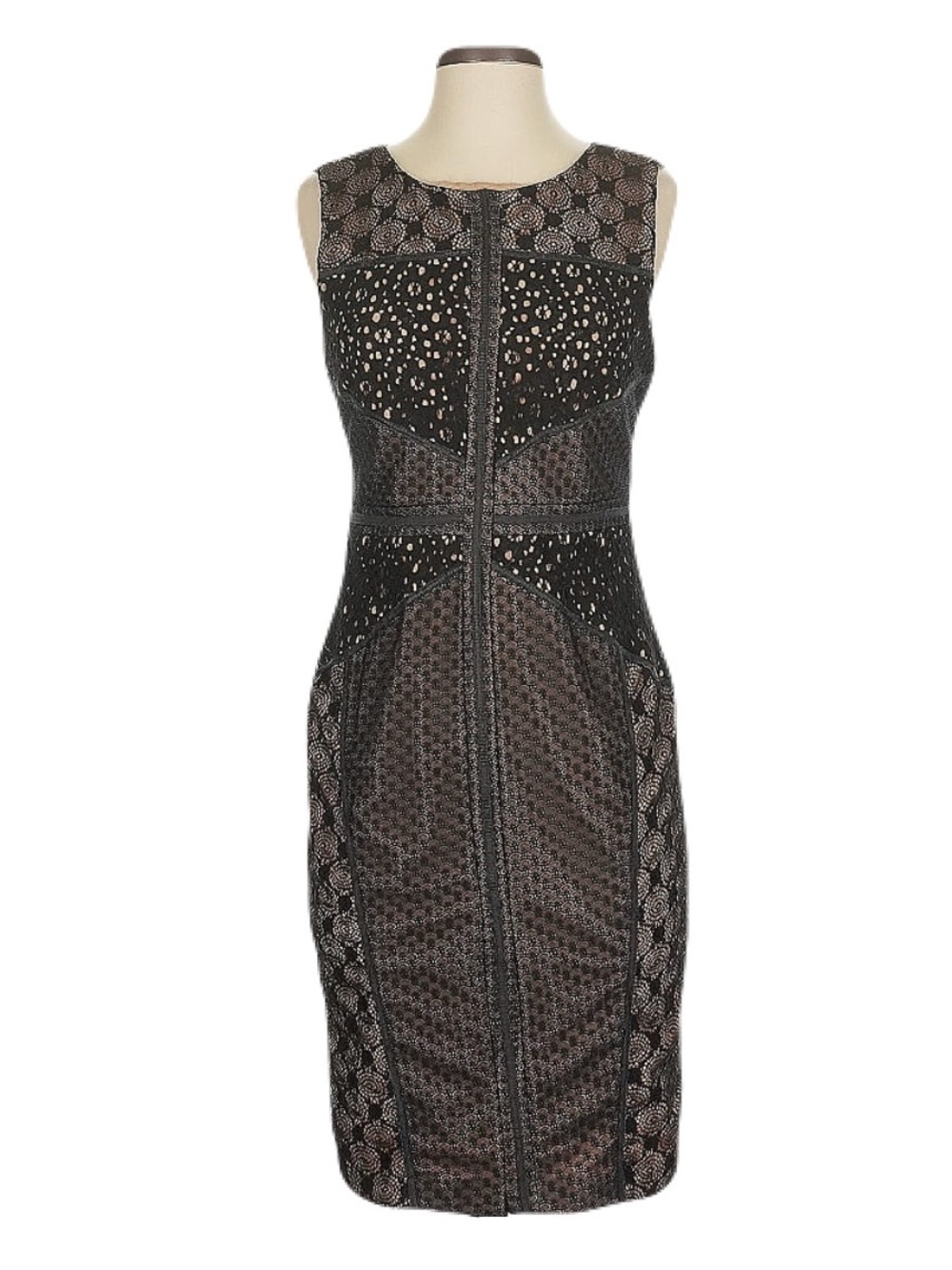 Heartloom Lace Black Sheath Dress